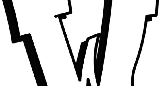 graffiti letter w