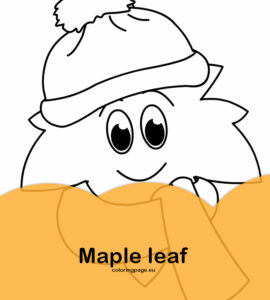 maple leaf character