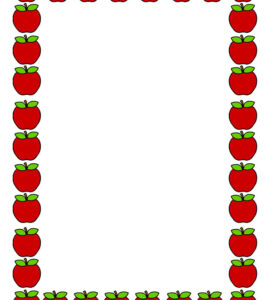 red apple frame