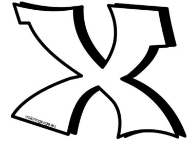 x letter graffiti