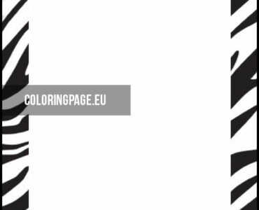 zebra border template