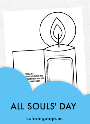 All Souls 39 Day Coloring Page - All Souls Day 370x511 