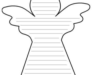 angel writing paper