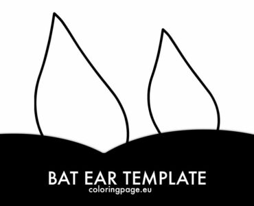 bat ear template