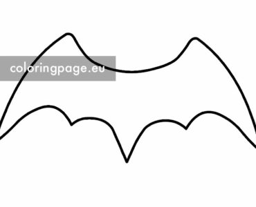 bat wings template