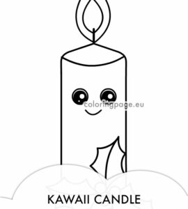 candle kawaii