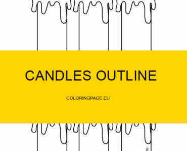 candles outline
