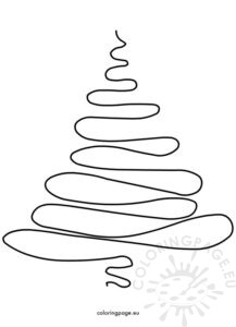 christmas tree wire art