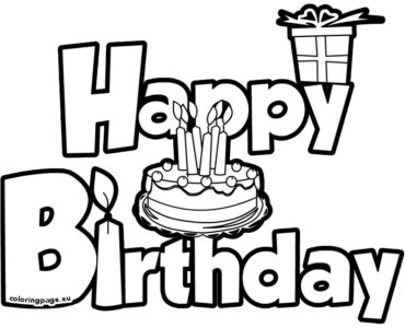happy birthday sign