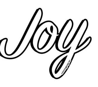 joy lettering