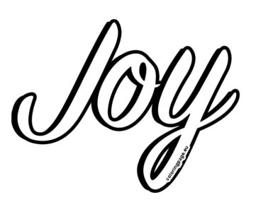 joy lettering