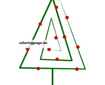 ninimal christmas tree