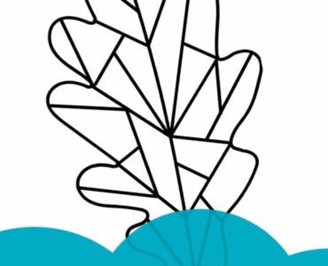 oak leaf suncatcher