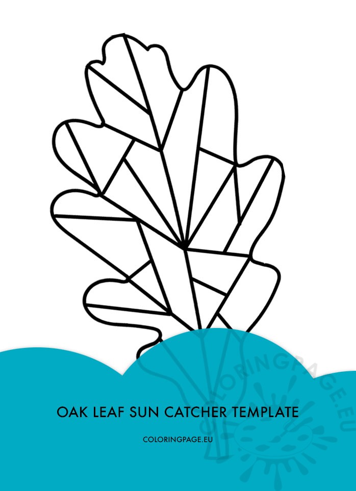 oak leaf suncatcher