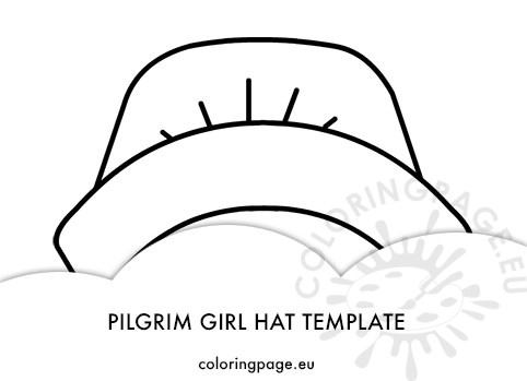 pilgrim girl hat template