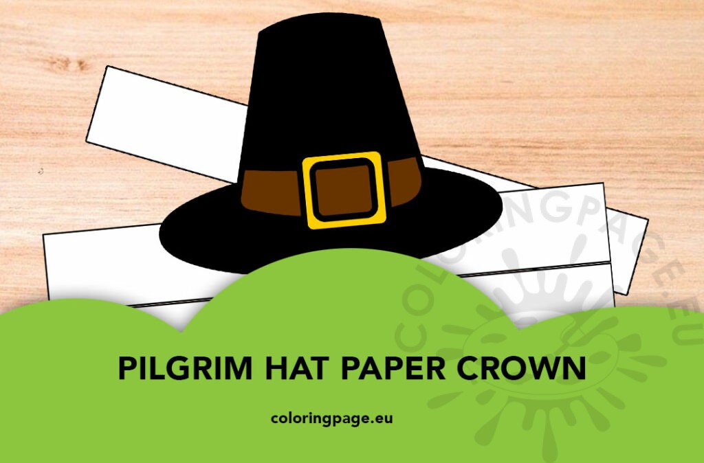 pilgrim paper hat