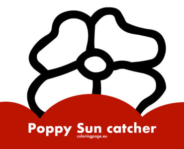 poppy suncatcher