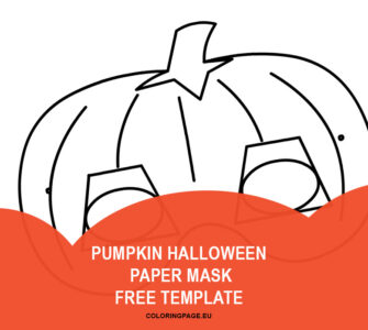 pumpkin mask template