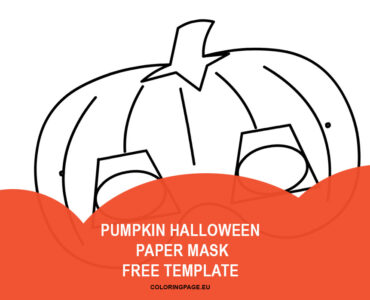 pumpkin mask template