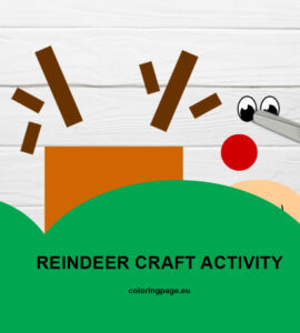 reindeer craft activity