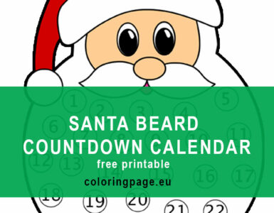 santa advent calendar