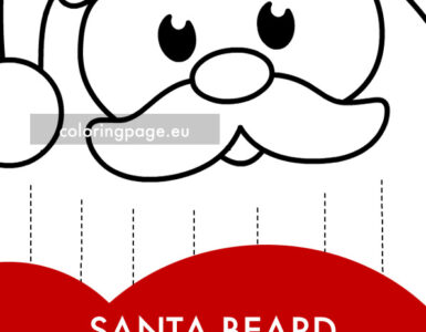 santa beard cutting