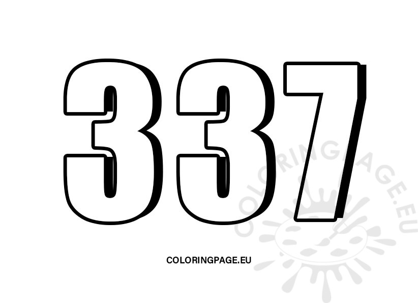 337 number