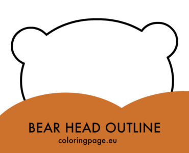 bear head outline