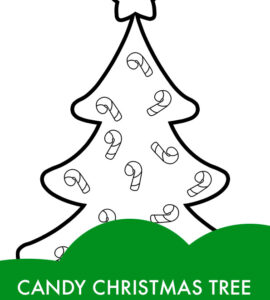 candy christmas tree