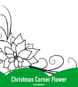 christmas corner flower