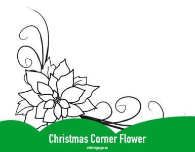 christmas corner flower