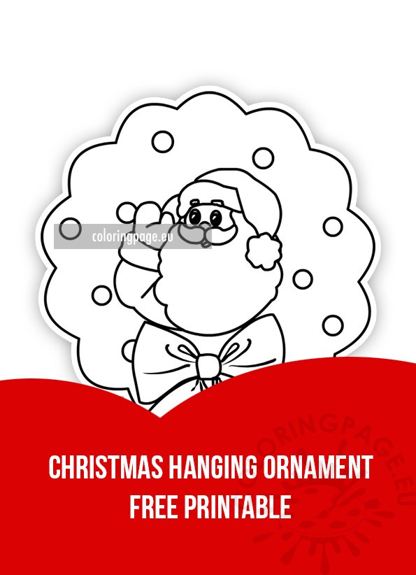 christmas hanging ornament