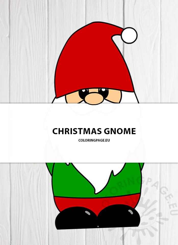 cute christmas gnome