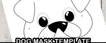 dog mask template