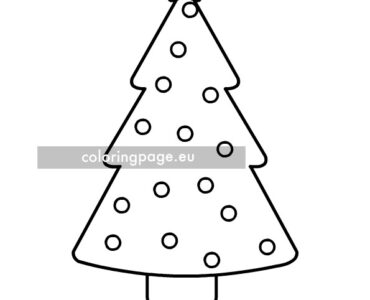 fir tree christmas balls