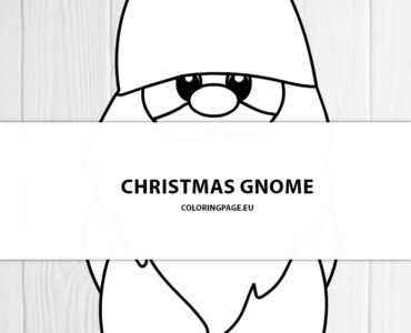 printable christmas gnome