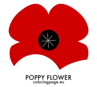 red poppy art