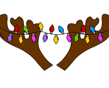 reindeer antlers christma lights