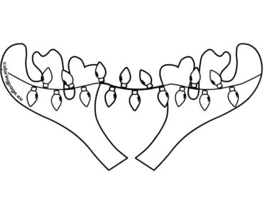 reindeer lights antlers