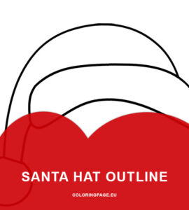 santa hat shape