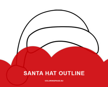 santa hat shape