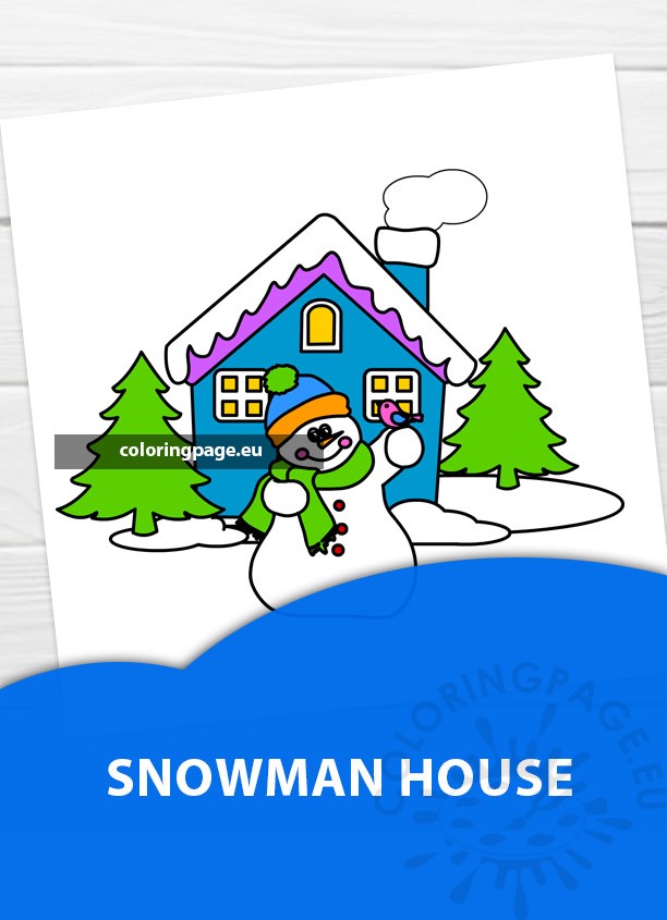 snowman house