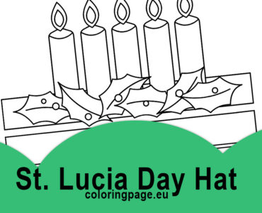 st lucia day hat