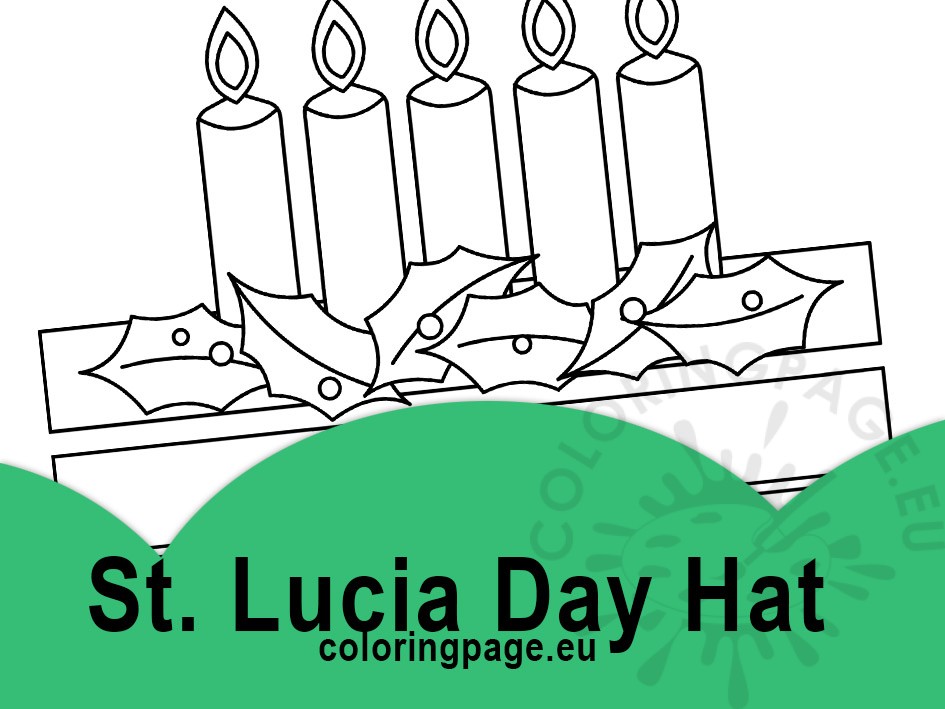 st lucia day hat