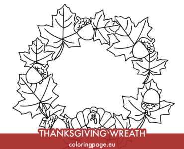 thanksgiving turkey wreath