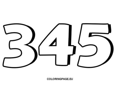 345 number