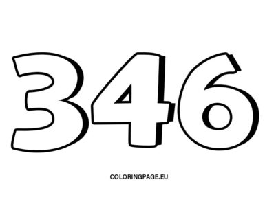 346 number