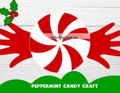 peppermint candy craft