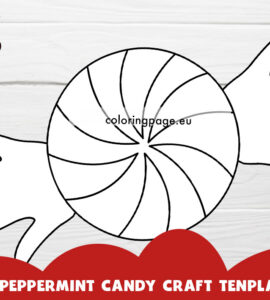 peppermint candy craft kids