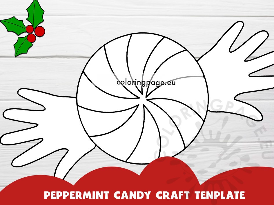 peppermint candy craft kids